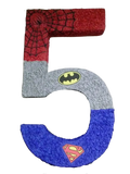 Superhero “Number 5” Piñata